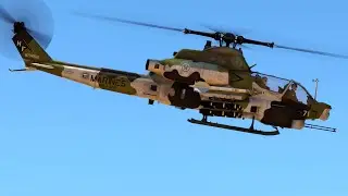 AH-1Z Viper on The Hunt For Russian Tanks