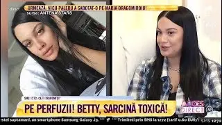 Betty, fiica lui Florin Salam, despre problemele din primele luni de sarcină!