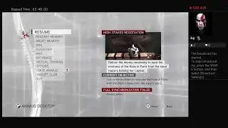 Assassin creed brotherhood stream (part 1)