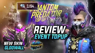 PHANTOM PREDATOR TOPUP 💎 | SKIN GLOOWALL MANTAP ♥️💎 | REVIEW DI CLASH SQUAD RANKED 👽 | FFMY ♥️
