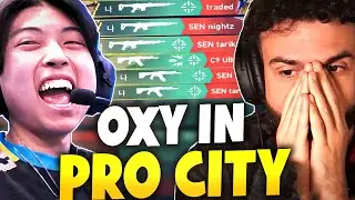OXY IS BREAKING VALORANT 10 MANS PRO CITY! (Multiple POVs)