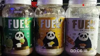 IM PANDA CRAZY!! Panda Fuel Protein Triple Review 🐼
