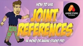 How to rig a character with joint references in Anime Studio/MOHO pro