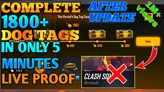 HOW TO COMPLETE 1800+ DOG TAGS ONLY 5 MINUTES // GET UNLIMITED DOG TAGS NEW TRICK // AFTER UPDATE //