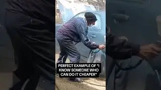 “I know someone who can do it cheaper”