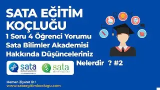 1 Soru 4 Öğrenci Sata Bilimler Akademisi Hakkında Düşünceleriniz Nelerdir #2 ?