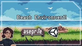 Pixel Art Class - Parallax Beach Scene