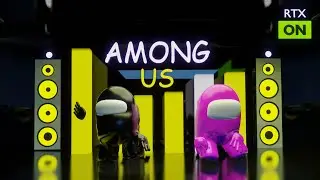 Among Us RTX On (Dance Party) - 3D Animation