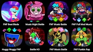 FNF Beat Blade, Music Night Battle, FNF Music Battle, Huggy Wuggy FNF, Battle HD, FNF Music Battle