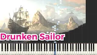 Drunken Sailor piano tutorial