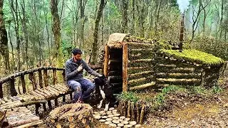Man Builds Insane Secret Shelter Off Grid Start to Finish