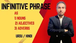 Infinitive Phrase | what is infinitive phrase | #englishgrammar