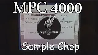 Akai MPC 4000 Sample Chop Tutorial - Music Equipment for Beginners