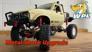 WPL C14 Upgrades Part 2 - Shock and Link Upgrade