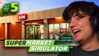 BİM'E RAKİP YOK !!! - Supermarket Simulator #5