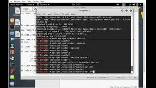 Installing LAMP - Apache MySQL PHP on Linux - PHP - Wall-V - Web Applications and Technologies