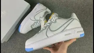 Nike Air Force 1 React Light Smoke Grey CT1020 100