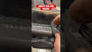 Gasless Flux Core Welding testing, Century fc-90 110v 