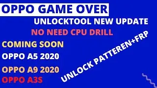 OPPO A53 (CPH2127) UNLOCK WITH UNLOCKTOOL FREE | WITHOUT DRILL CPU OR WITHOUT UFS REMOVE