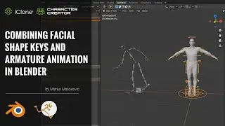 Blender Pipeline #4 - Combining Facial Shape Keys & Armature Animation in Blender with Auto-Rig Pro