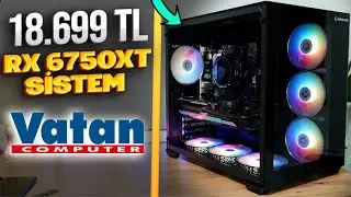 VATAN Bilgisayar'dan Efsane PC! 18.699 TL Oyun Canavarı Frekans V1