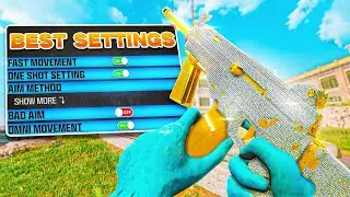 *NEW* Best Graphic + Controller Settings on Warzone (Max FPS, Aim Assist, Visibility)