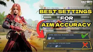 BEST AIMBOT SETTING HELP YOU to BECOME A PRO in BR🔥 | CODM BR BEST SETTINGS