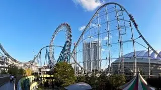 Thunder Dolphin Самая высокая американская горка в Японии