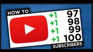 How I got my first 100 subscribers on YouTube in just 1 month.