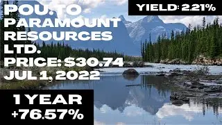 2022 Is A Good Year For Canadian Oil & Gas!! Paramount Resources Ltd (POU.TO) #shorts