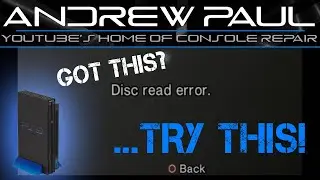 PS2 Disc Read Error? TRY THIS FIX FIRST!