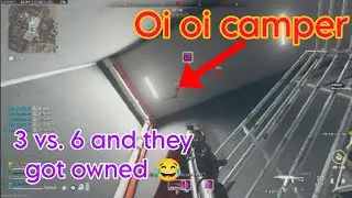3 Vs 6 DMZ, Police Academy Camping gone wrong 🤣 Call of Duty DMZ