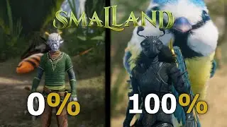 I played 100% of Smalland (its kind of like Grounded)