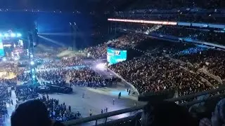 Jon Moxley using his old wWe finisher and brutual paradigm shieft AEW Dynamite