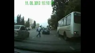 Видеорегистратор. Эмоции зашкаливают.