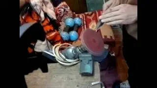 Нож из ржавой стамески, diy тренировка. гриндер не решает.