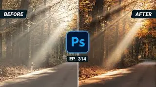 Adding awesome GOLDEN LIGHT in Photoshop | QE 