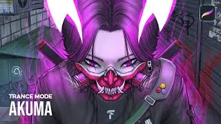 Trance Mode : Akuma (Procreate Speedpaint)
