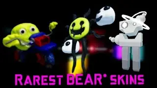 Top 15 Rarest BEAR* Skins | Roblox