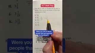 Math ACT practice examples 4 