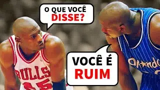 QUANDO SHAQUILLE O'NEAL TENTOU PROVOCAR MICHAEL JORDAN (E DEU MUITO ERRADO)