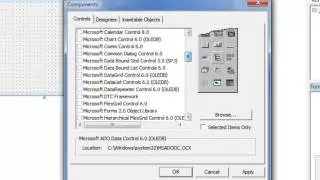 how to connect the Database in Visual Basic 6 0