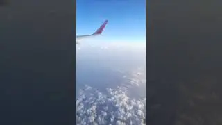 Красота небес 😍 с высоты 11 тыс м. Мой второй