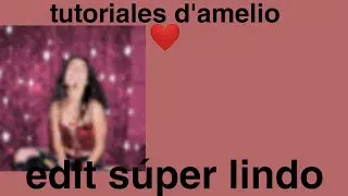 EDIT EN PICSART SÚPER LINDO//Tutoriales d'amelio