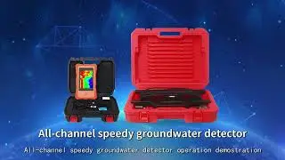ADMT-ZN Speedy Groundwater Detector Operation Demo
