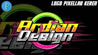 Cara membuat logo PIXELLAB keren 2020
