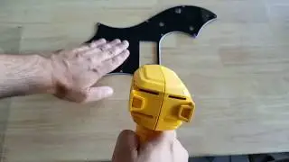 How To Fix A Warped Pick guard In Minutes. Sharpen My Axe