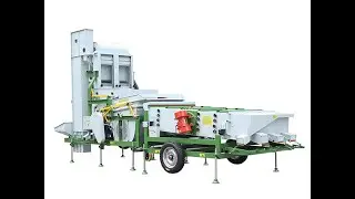 5XFZ 25S Air Screen Cleaner with Gravity Table and 5XFJ 10C Vibration Grader