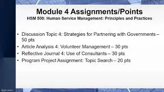 Module 4 Welcome Video