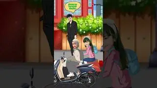 Farel jalan kaki kesekolah 